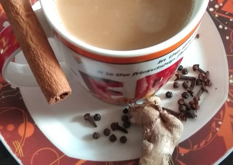 Recipe of Super Quick Homemade Whole Spice Ginger Tea