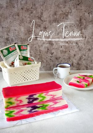 Foto resep Lapis Pepe Tunik/Tenun dan Tips Membuatnya!