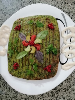 عکسی از دستور کوکو سبزی