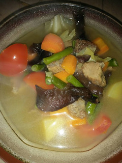 Foto resep Sayur sop daging sapi jamur lember