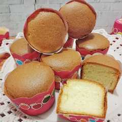A picture of Condence Milk Cup Cake.