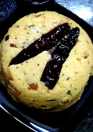 A picture of Rawa upma.