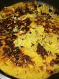 Tortilla de plátano maduro