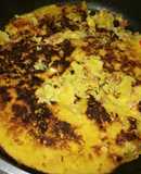 Tortilla de plátano maduro