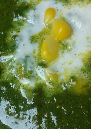 A picture of Creamy Corn Spinach.