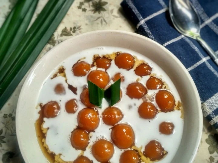 Langkah Gampang Membuat Resep Bubur Candil Ubi Kuning / Kolak Biji Salak yang Sempurna Anti Ribet, Sempurna