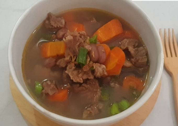 Sup Kacang Merah Daging Sapi / Brenebon