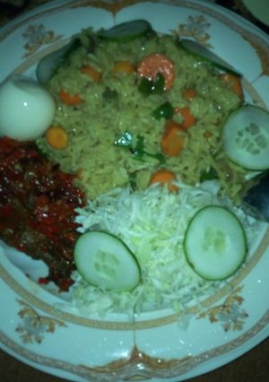 A picture of Fried rice.