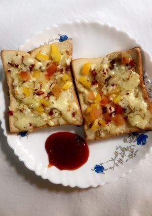 Cheese toast রেসিপির প্রধান ছবি