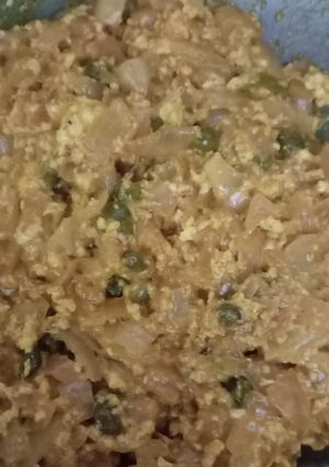 A picture of Paneer bhurji.