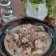 Pollo con hongos en salsa de vino blanco 🍷