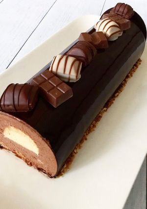 Une photo de Bûche de Noël kinder