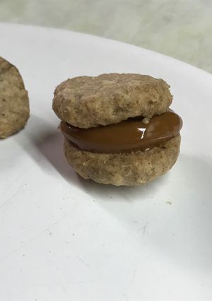 Una foto de Alfajorcitos de avena