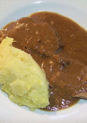 Egyben sült marhanyak recept fotója