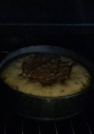Una foto de Torta marmoleada