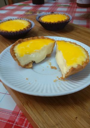 Foto resep Molten lava cheese tart