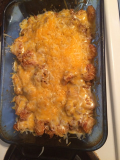 A picture of Ground Beef Totchos.