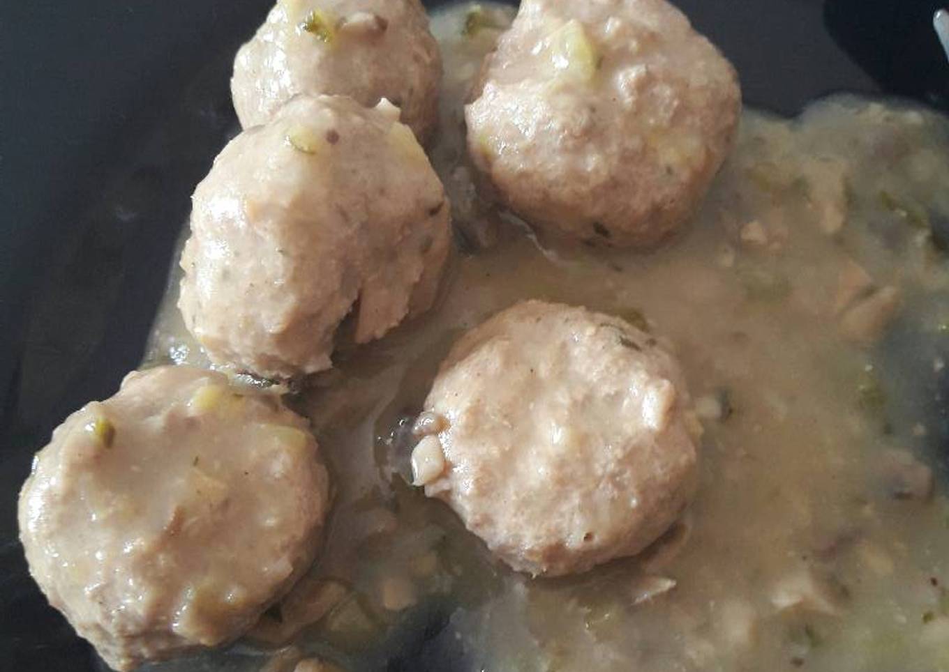 Albóndigas Strogonoff sin gluten
