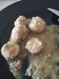Una foto de Albóndigas Strogonoff sin gluten