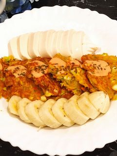 Hình của món Bánh Rau Củ Eat clean.