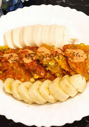 Hình của món Bánh Rau Củ Eat clean.