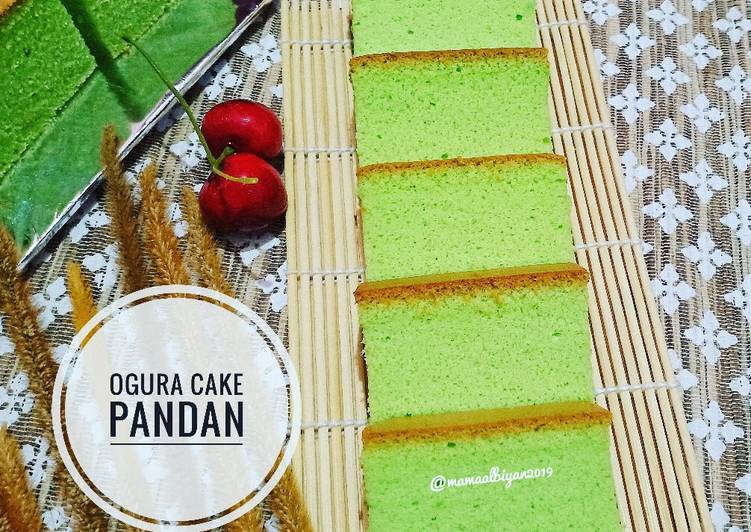 Resep: 184. Ogura Pandan irit anti gagal