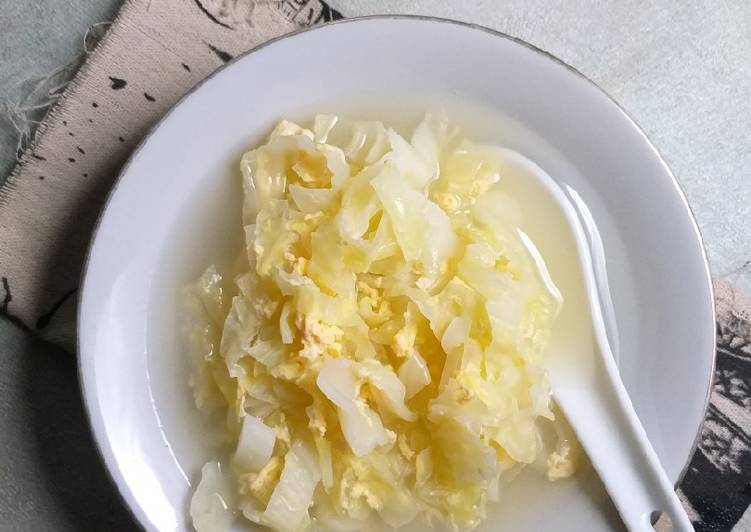 Bumbu Sup Kubis Telur | Cara Bikin Sup Kubis Telur Yang Paling Enak