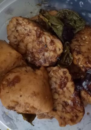 Foto resep Tempe dan tahu bacem