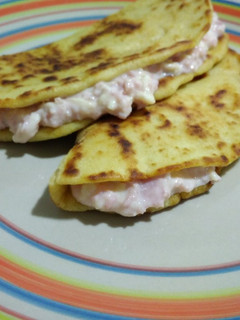 Una foto de Piadinas de jamón y queso con thermomix