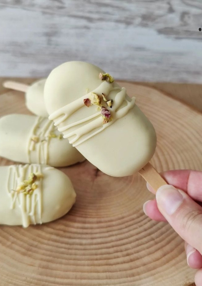 Una foto de Mini Magnums de Pistacho