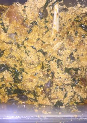 A picture of Egusi Soup.