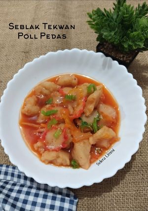 Foto resep Seblak Tekwan Poll Pedas