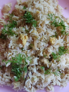 எக் பிரைட் ரைஸ் (Egg Fried Rice recipe in tamil) செய்முறை முக்கிய புகைப்படம்