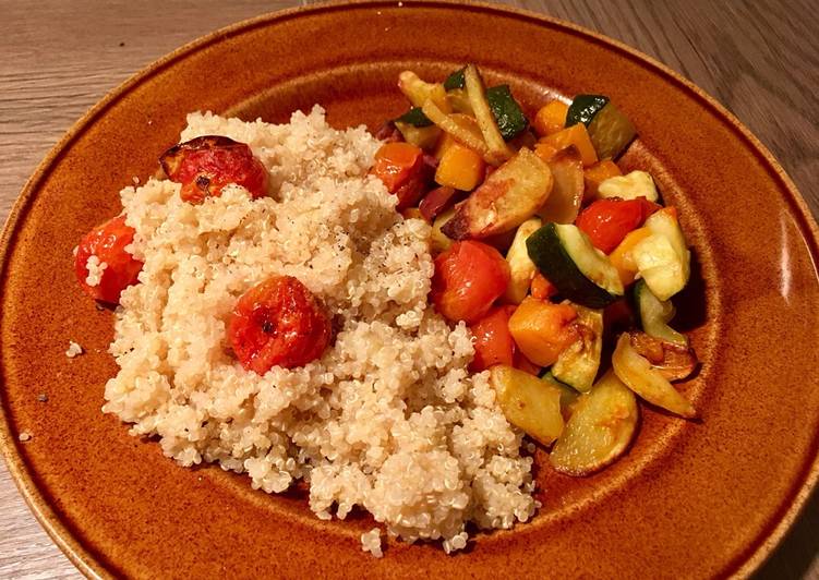 Quinoa con verdure alla paprika