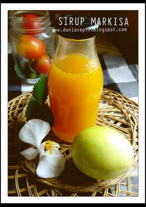 Foto resep Sirup Markisa