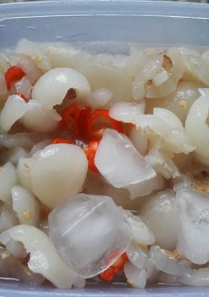 Foto resep Rujak jaman now asinan rambutan