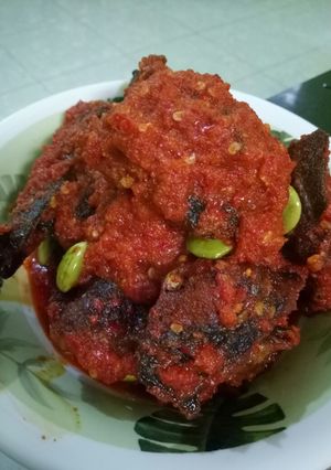 Foto resep Lele goreng sambal pete