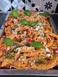 🍝 Pâtes espagnoles crémeuses au chorizo et aux poivrons