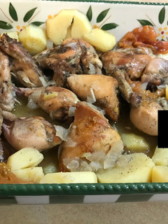 صورة لوصفة دجاج بالفرن