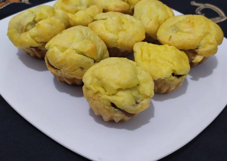 Kue Soes Saus Coklat