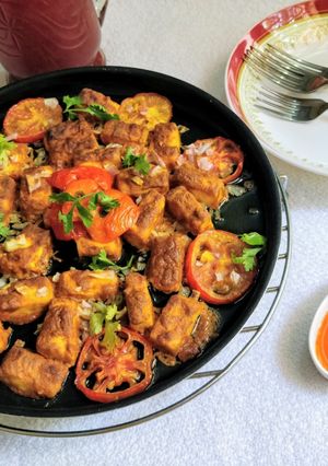 A picture of Quickie Grilled Paneer.