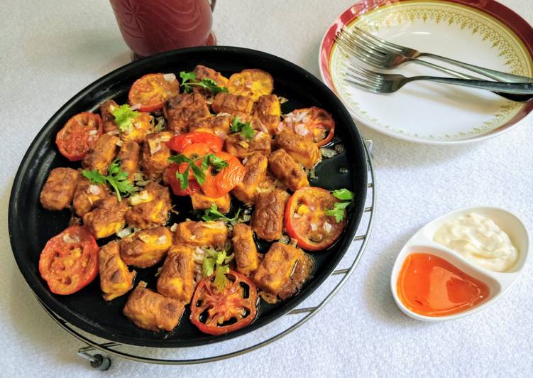 Quickie Grilled Paneer