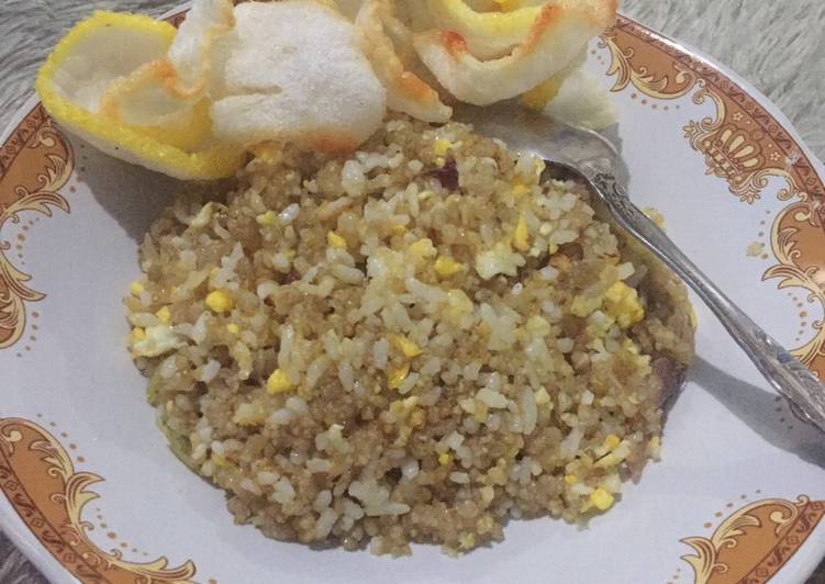 Recipe of Any-night-of-the-week Nasi tiwul goreng