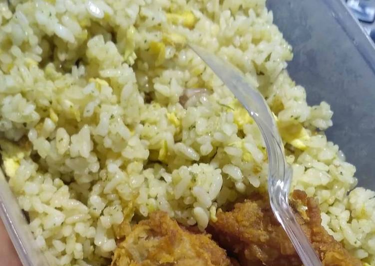 Nasi Goreng Ijo (Toddler Friendly)