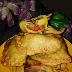 A picture of Vegetables pie.