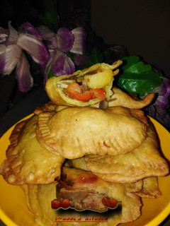 A picture of Vegetables pie.