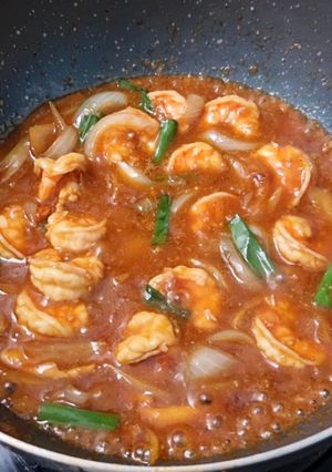 Foto resep Udang Goreng Saus Mentega