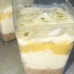 Chua thơm thanh mát, chính là bánh cheesecake chanh xanh (lime cheesecake)-レシピのメイン写真