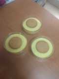 Natilla líquida de manga y yogur con galleta