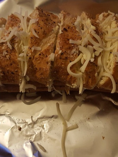 A picture of The Original Garlic Cheesy Bread.